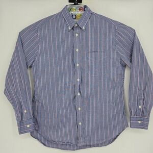 Gitman Bros Shirt Mens Extra Large Button Down Multicolor Striped Casual‎